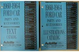 1962 Ford Falcon Parts Catalog Text & Illustrations