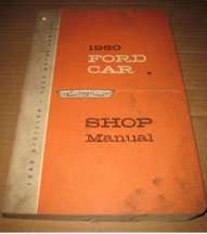 1960 Ford Fairlane Service Manual