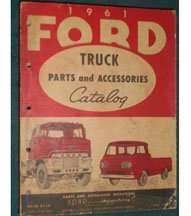 1961 Ford Medium & Heavy Duty Trucks Parts Catalog
