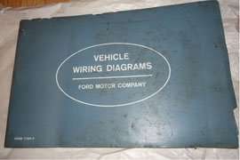 1963 Ford F-250 Truck Large Format Electrical Wiring Diagrams Manual