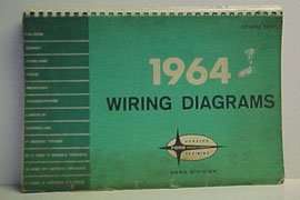 1964 Ford Fairlane Large Format Electrical Wiring Diagrams Manual