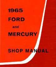 1965 Ford Galaxie & Country Squire Service Manual