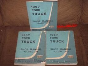 1967 Ford F-Series Truck Service Manual