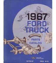 1967 Ford Bronco Parts Catalog