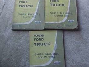 1968 Ford F-250 Truck Service Manual