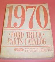 1970 Ford F-250 Truck Parts Catalog