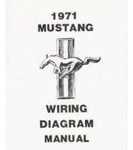 1971 Ford Mustang Wiring Diagram Manual