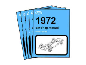 1972 Ford Maverick Service Manual Brand New Condition