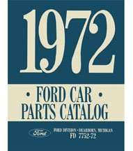 1972 Ford Torino Parts Catalog