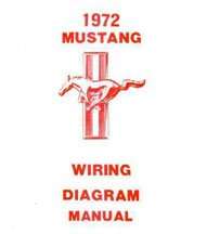 1972 Ford Mustang Wiring Diagram Manual