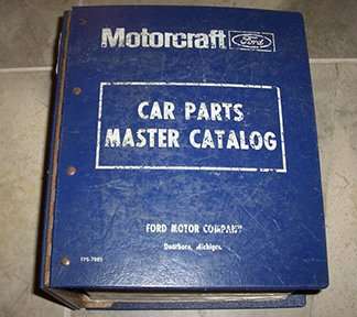 1974 Ford Ranchero Master Parts Catalog Manual Illustrations