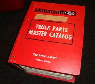 1974 Ford Econoline E-100, E200, E300 Light Truck  Master Parts Catalog Illustrations