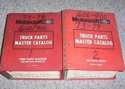 1973 Ford L-Series Truck  Master Parts Catalog Text