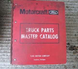 1975 Ford L-Series Truck  Master Parts Catalog Illustrations