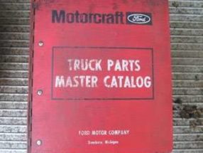 1978 Ford L-Series Truck  Master Parts Catalog Illustrations
