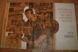1979 Ford Fiesta Electrical & Vacuum Troubleshooting Wiring Manual
