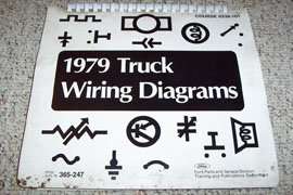 1979 Ford L-Series Truck Large Format Electrical Wiring Diagrams Manual