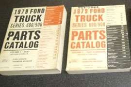 1979 Ford F-700 Truck Parts Catalog Text