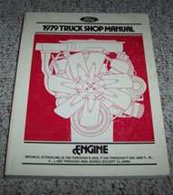 1979 Ford F-100 Truck Engine Service Manual