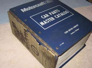 1988 Ford Econoline E-100, E-150, E-250 & E-350 Master Parts Catalog Text