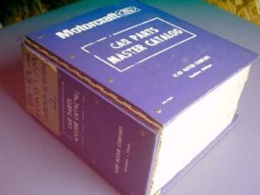 1980 Ford Fiesta Master Parts Catalog Text