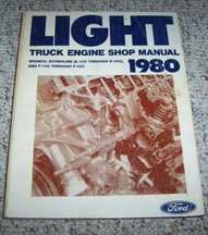 1980 Ford F-350 Truck Engine Service Manual
