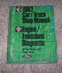 1982 Ford Mustang Engine/Emission Diagnosis Service Manual