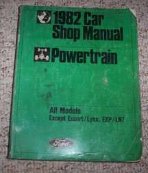 1982 Ford LTD & Country Squire Powertrain Service Manual