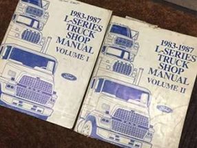 1986 Ford L-Series Truck Shop Service Repair Manual