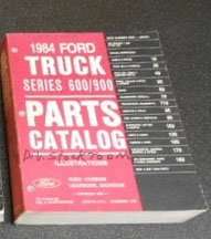 1984 Ford L-Series Trucks Parts Catalog Illustrations