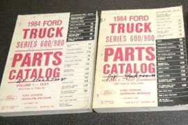 1984 Ford F-700 Truck Parts Catalog Text
