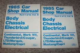 1985 Ford LTD Body, Chassis & Electrical Service Manual