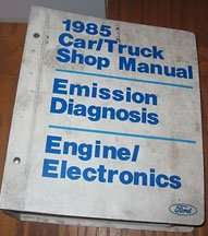 1985 Ford Thunderbird Engine/Electronics Emission Diagnosis Service Manual