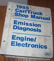 1985 Ford F-350 Truck Engine/Electronics Emission Diagnosis Service Manual