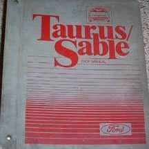 1987 Ford Taurus Service Manual