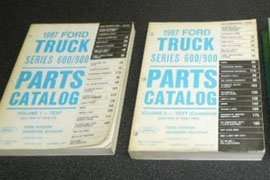 1987 Ford Medium & Heavy Duty Trucks Parts Catalog Text