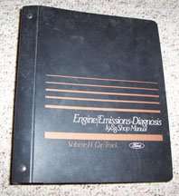 1988 Ford F-Super Duty Truck Engine/Emission Diagnosis Service Manual