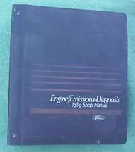 1989 Ford F-Super Duty Truck Engine/Emission Diagnosis Service Manual