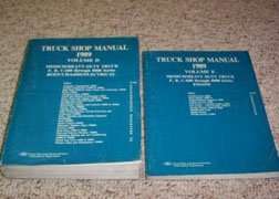 1989 Ford F & B C600-800 Series Truck Service Manual