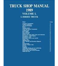 1989 Ford L-Series Truck Shop Service Repair Manual