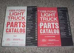 1989 Ford F-350 Truck Parts Catalog Text & Illustrations