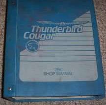 1989 Ford Thunderbird Service Manual