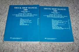 1989 Ford F-Series Truck, Bronco & Econoline E-150, E-250 & E-350 Body, Chassis & Electrical Service Manual
