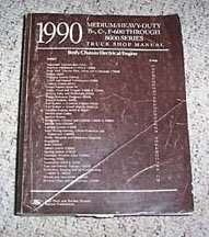 1990 Ford F-800 Truck Service Manual