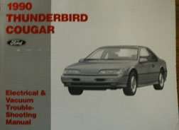 1990 Ford Thunderbird Electrical Wiring Diagrams Troubleshooting Manual