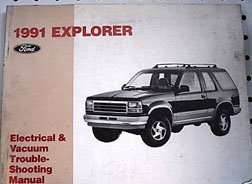 1991 Ford Explorer Electrical Wiring Diagrams Troubleshooting Manual