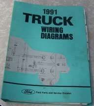 1991 Ford L-Series Trucks Large Format Wiring Diagrams Manual