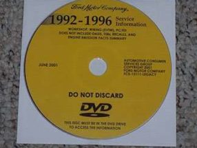1994 Ford Medium & Heavy Duty Trucks Service Manual DVD