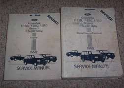 1992 Ford F-150, F-250, F-350, F-Super Duty Truck, Bronco & Econoline E-150, E-250 & E-350 Service Manual