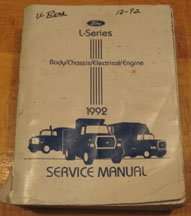 1992 Ford L-Series Service Manual